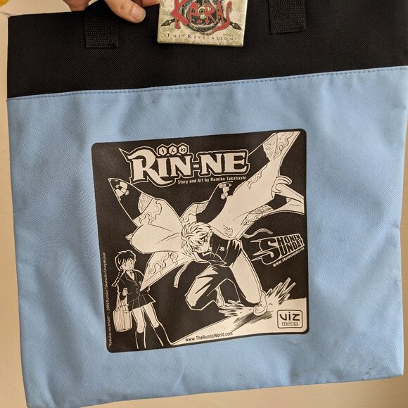 Shonen Jump Naruto Shippuden / Rin-Ne Viz Media SDCC Tote Bag 2009 Comic-Con - Picture 4 of 6